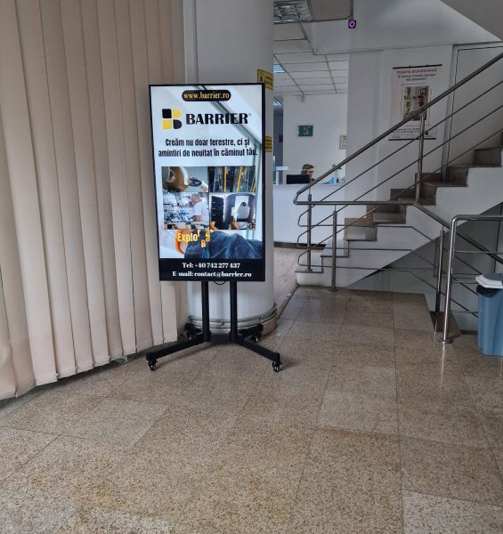 Reteaua Digitala DOOH Indoor - BROTAC Medical, clinica Vitan