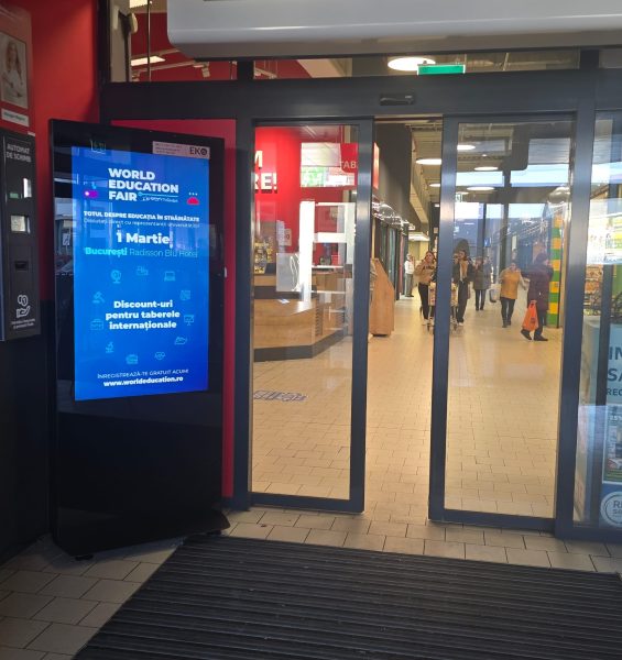 Reteaua Digitala DOOH Indoor - KAUFLAND | Râmnicu Vâlcea – Str. Gib Mihăescu