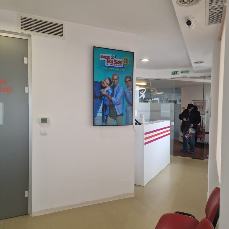 Reteaua Digitala DOOH Indoor - Kineto Consult, Aviatiei Reteaua Digitala DOOH Indoor - Kineto Consult, Aviatiei