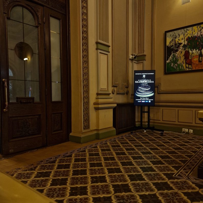 Reteaua Digitala DOOH Indoor - Palatul Bragadiru – Etaj 1 Reteaua Digitala DOOH Indoor - Palatul Bragadiru – Etaj 1